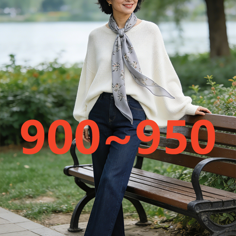 【900-950】号外贸订单精纺羊毛蚕丝天丝针织衫女