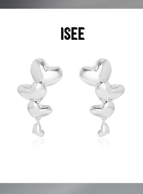 ISEEJewelry现货爱心耳钉情侣约会闺蜜送礼甜美职场