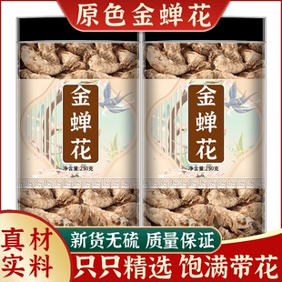 金蝉花中药材的功效与作用金婵花金蟾花虫草孢子粉知了花金蚕花禅