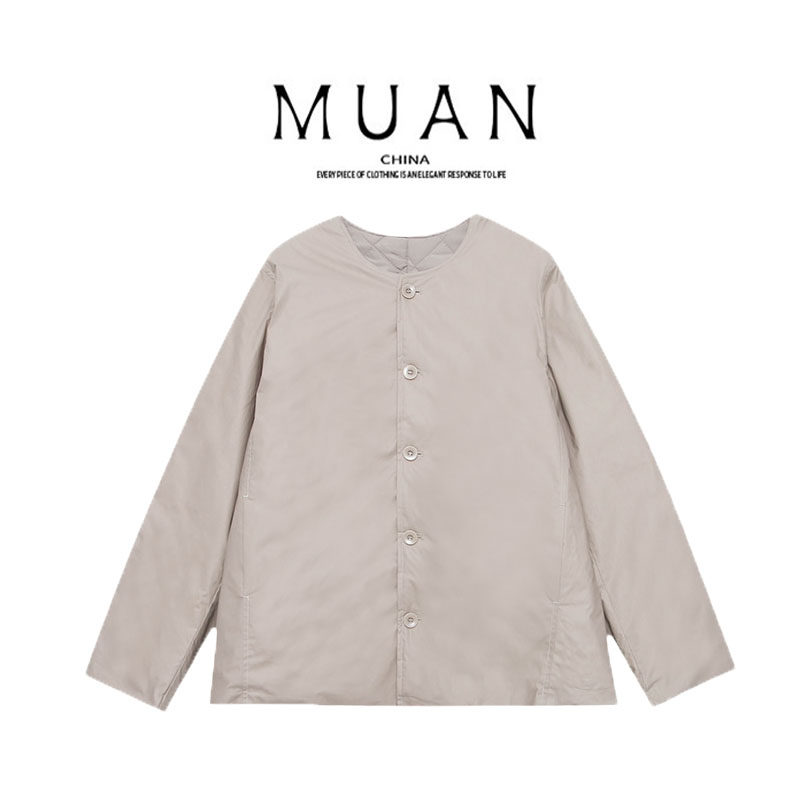 木岸muan冈波仁齐棉服100%纯棉冬季保暖上衣外套女D-MJ-F8629