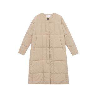 DG3 上衣女D 6842 保暖外套长款 木岸muan奥斯汀棉服定制945克冬季