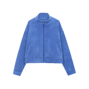 2550 木岸muan路易斯小外套定制751克简约打底卫衣绒衫 上衣女D