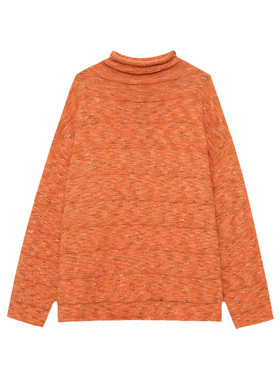 木岸muan橘子树毛衣定制452克高级宽松长袖百搭上衣女D-DG3-176