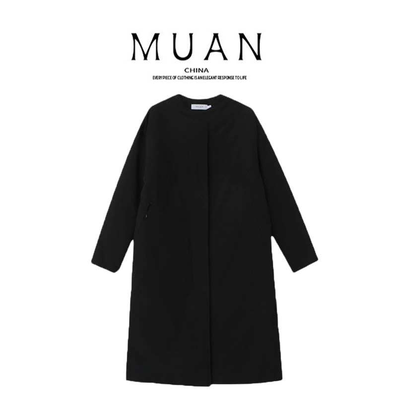 木岸muan经典山本棉服定制中长款加厚高级百搭纯色外套女MG-F2401,女装/女士精品,短外套,淘宝优惠券,粉丝福利购,淘宝优惠卷