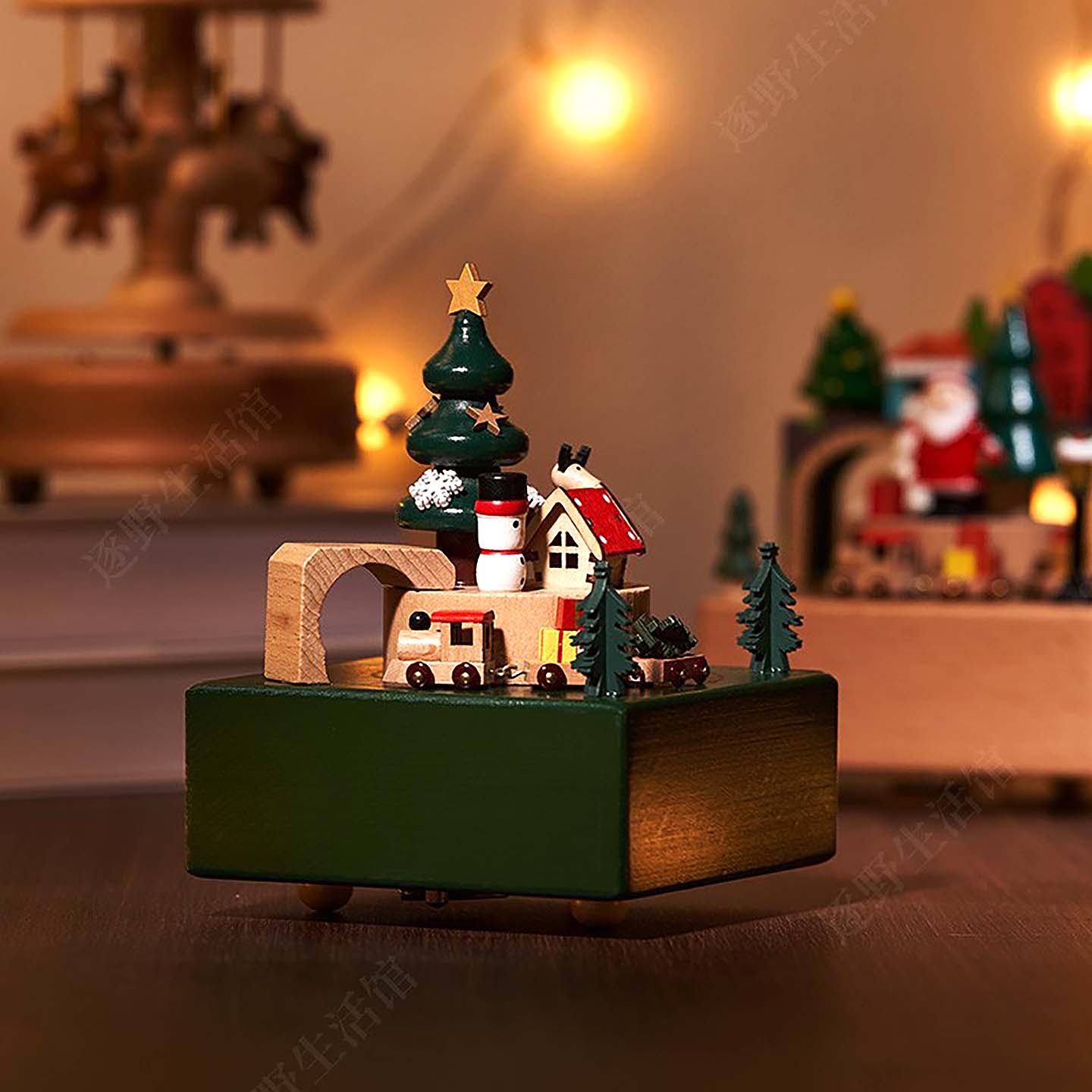 圣诞礼物送女生儿童女孩创意实用音乐盒八音盒送老外朋友同事男生