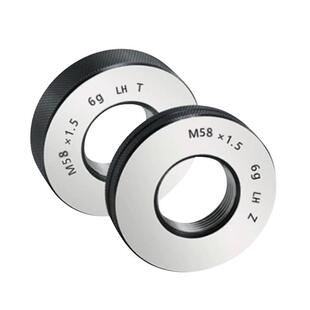 左旋左牙螺纹环规通止M48M50M52M54M55M56M58 1.5反牙LH