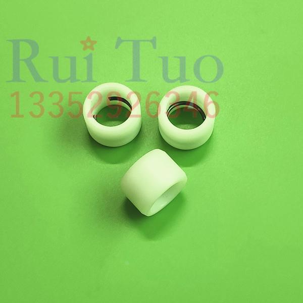 罗兰下纸胶轮 R700前规压纸轮 卡簧胶轮塑料托纸轮 罗兰700过纸轮