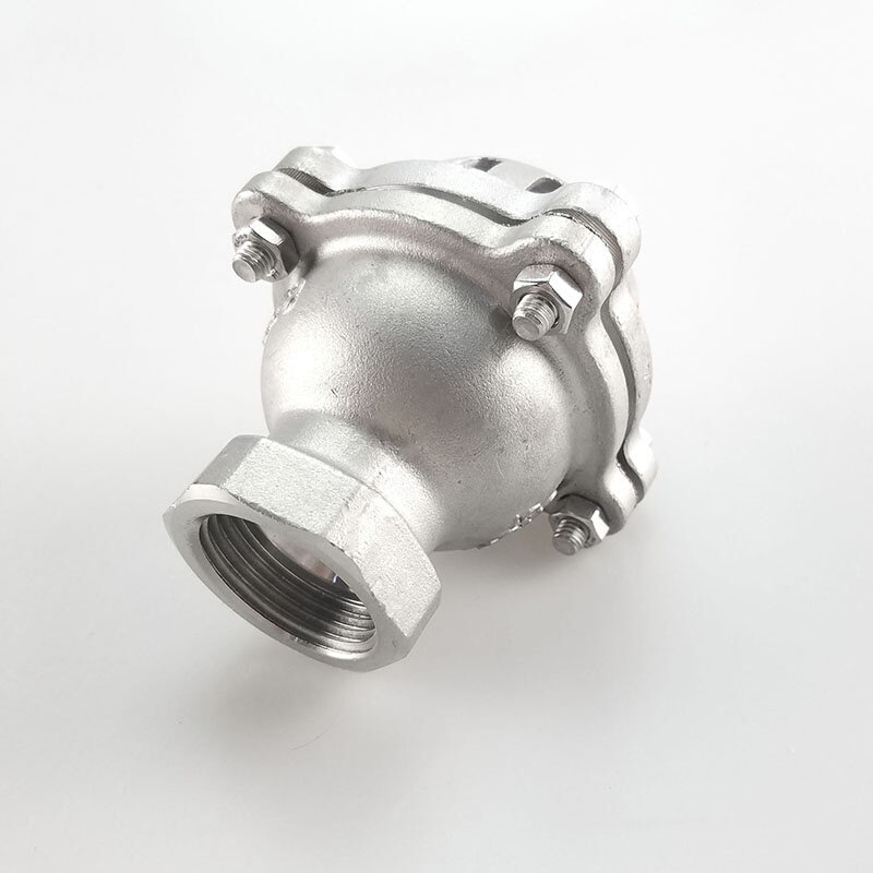 。201 304 316L不锈钢丝扣底阀 内螺纹底阀 内丝 水泵吸水阀门 H1