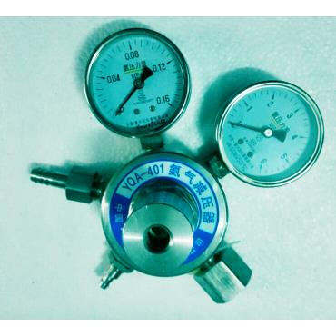 上海仪川仪表厂 全不锈钢防腐氨用气体减压器yqa-441 1x6mpa