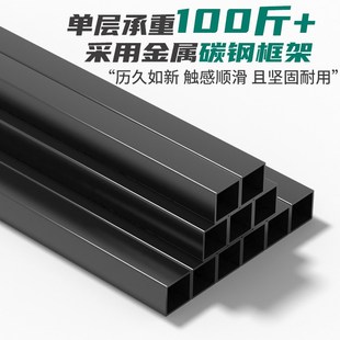 1VPR冰箱置物架落地多层厨房收纳架上方顶部储Q物架家用烤箱微波