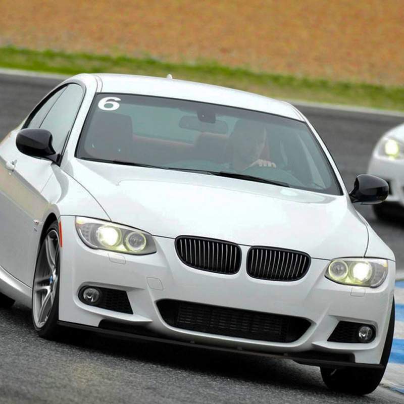适用宝马3系e92 e93 M Sport 2006-13前杠前铲前唇扰流改装件