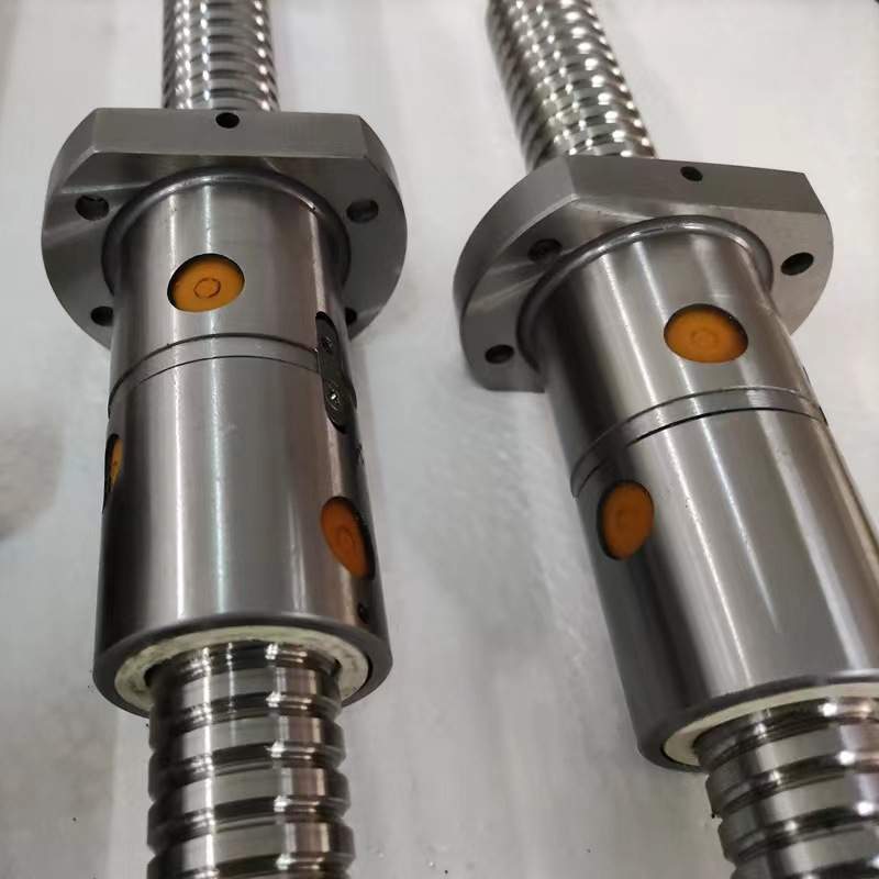 供 滚珠丝杆双螺母  大导程滚柱丝杠副 梯形丝杠