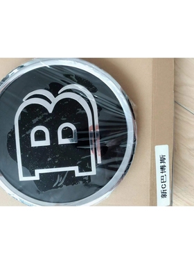 奔驰巴博斯CE级GLE GLS GLA CLA MLGL GLC镜面车标中网立体大标