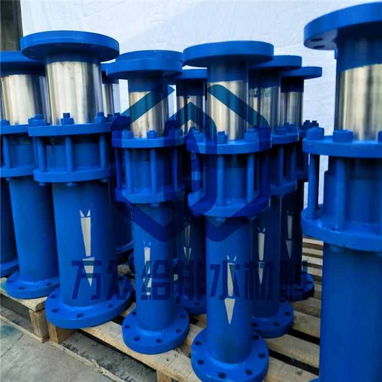 直埋式不锈钢波纹管法兰伸缩膨胀节补偿器实体万众