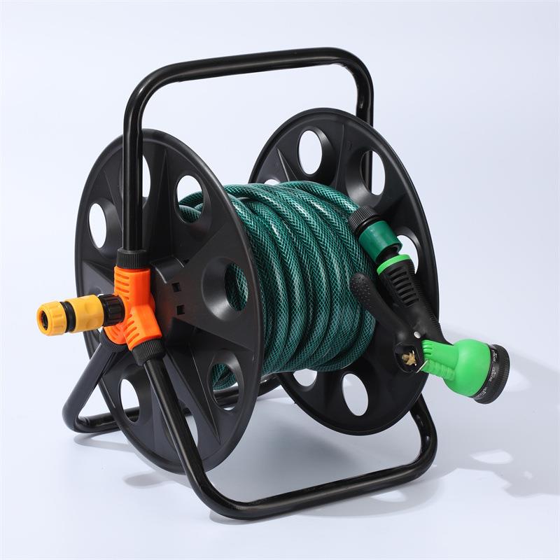 洗车水管收纳车水枪收纳架绕管器盘水管架花园浇花缠绕卷线器