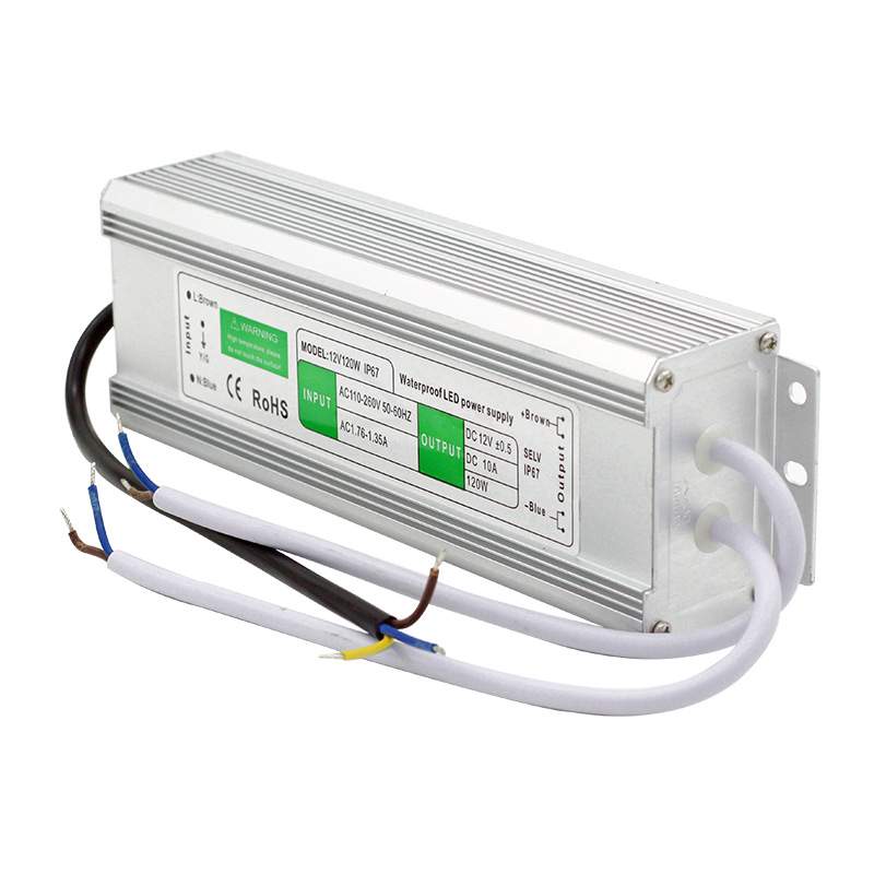 上普12V10A防水电源12V120W室外防水驱动LED单相开关电源直销