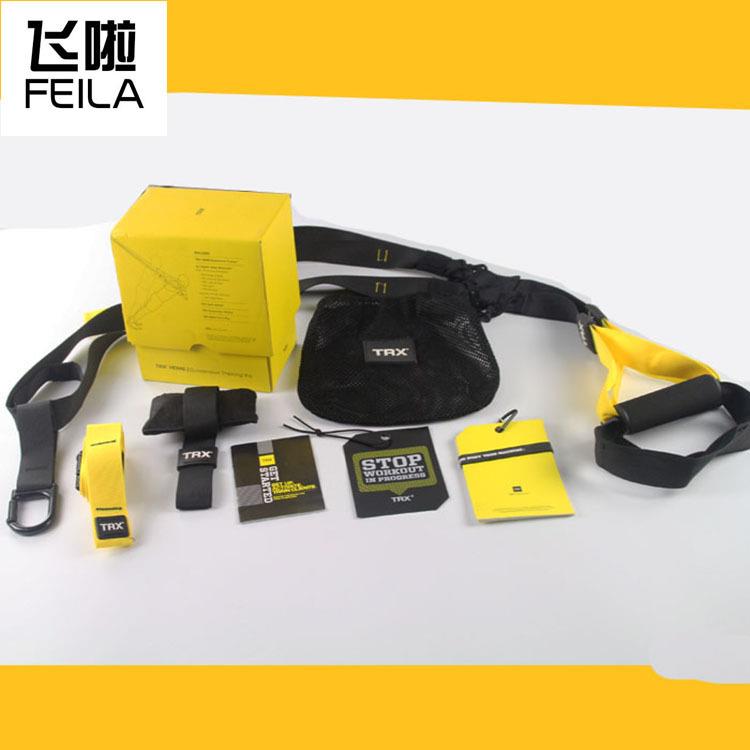 家庭版健身套装悬挂式训练带健身带拉力带阻力带P4黄欧美健身器材