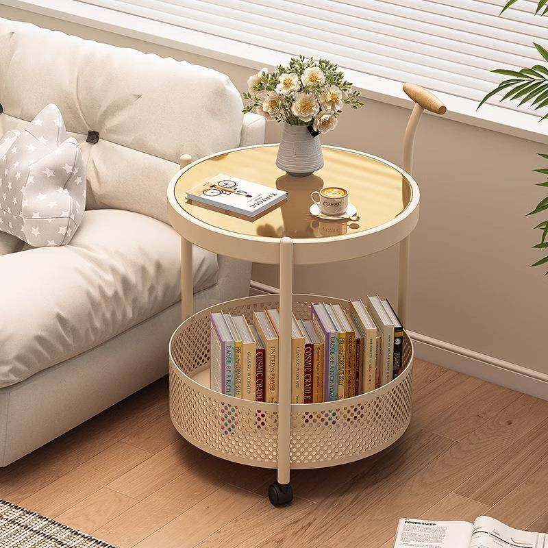 法式轻奢高级感可移动玻璃小推车边几客厅沙发小茶几卧室床头边桌,纺织面料/辅料/配套,纺织机械配件,淘宝优惠券,粉丝福利购,淘宝优惠卷