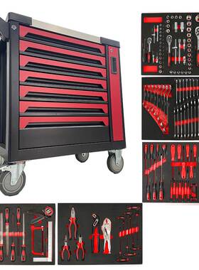 201件套工具车组套TOOLTrolleywith201pcstools机修组合工具