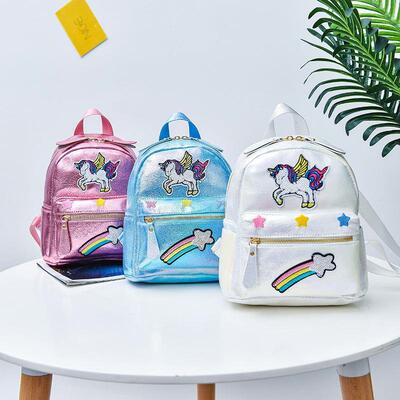 Kids Backpack Schoolbag Girls Fashion unicorn Small bag