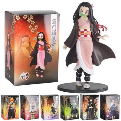Anime Demon Slayer Figure Kamado Tanjirou Nezuko Action Figu