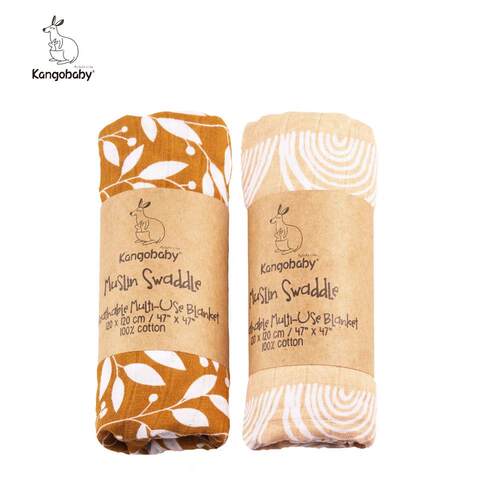 Muslin Swaddle Blanket Newborn Bath Towel Multi Designs