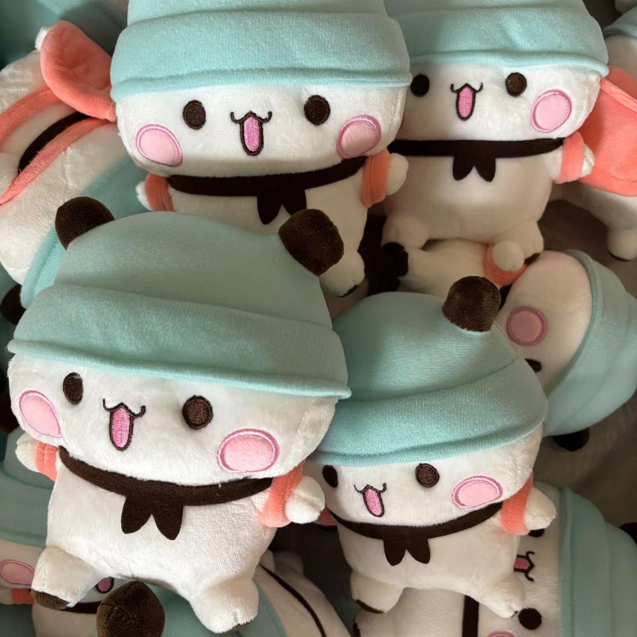 In Stock Bubu And Dudu Panda Plush Cute Cartoon Panda Bear D