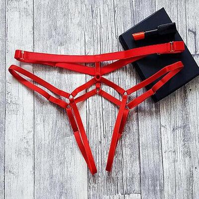 Sexy Lingerie Erotic Crotchless Sexy Panties开档内裤透明性感