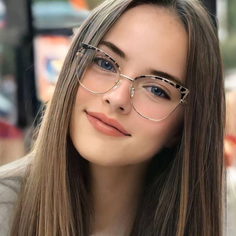 时尚防蓝光眼镜可配近视镜 fashion women glasses frames girls