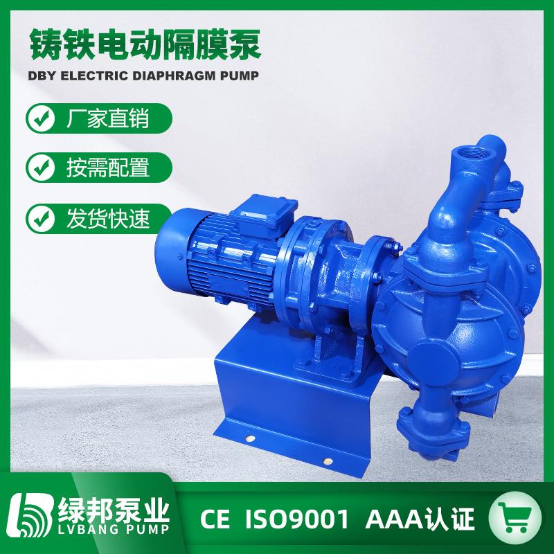 铸铁电动隔膜泵DBY-50铸铁电动隔膜泵厂家