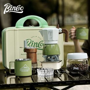 in套装 咖啡双小型户外b壶oc 家用冲浓缩阀摩卡壶露营装 备手o意式