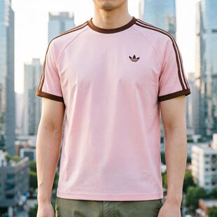 阿迪达斯三叶草条纹经典短袖T恤KG6321KG6322KG6323KB2459KB2460
