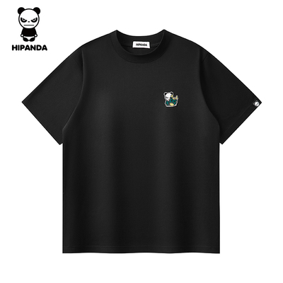 Hipanda你好熊猫情侣刺绣工艺情