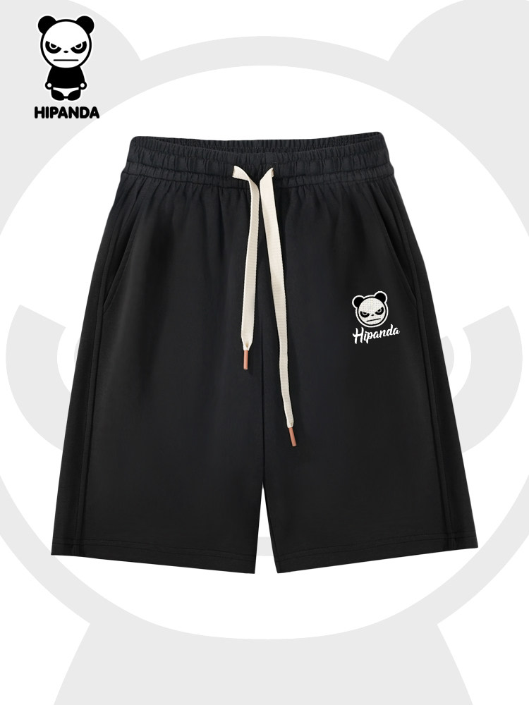 HIPANDA HELLO PANDA SPORTS SHORTS MENS AND WOMENS HEAVY RUNNING FITNESS OUTDOOR 2024 SUMMER TIDE BRAND CROPPED PANTS