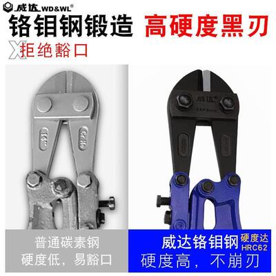威达断线钳强力钢筋钳钳丝剪刀大力钳断钳钢丝省力剪子断线铁丝