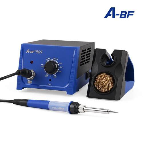 A-BF/不凡ABF-969工业级可调恒温电焊台电烙铁维修焊接工具75W