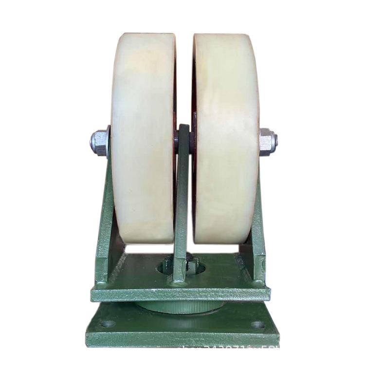 10寸双排尼龙脚轮 超重型脚轮万向轮 风力发电用脚轮 万向轮产地