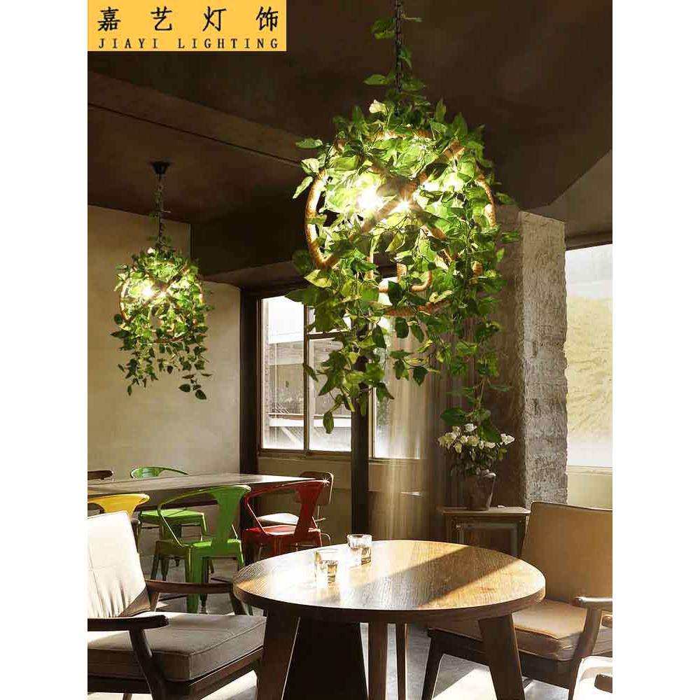 厂家胡桃植物吊灯 复古工业风酒馆吧台餐厅花店装饰创意个性灯具