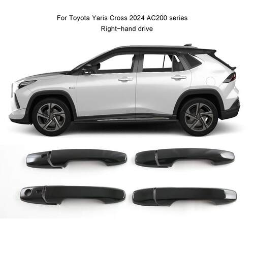 专用2024 Toyota Yaris Cross Ac200门拉手门碗防护装饰右驾改装