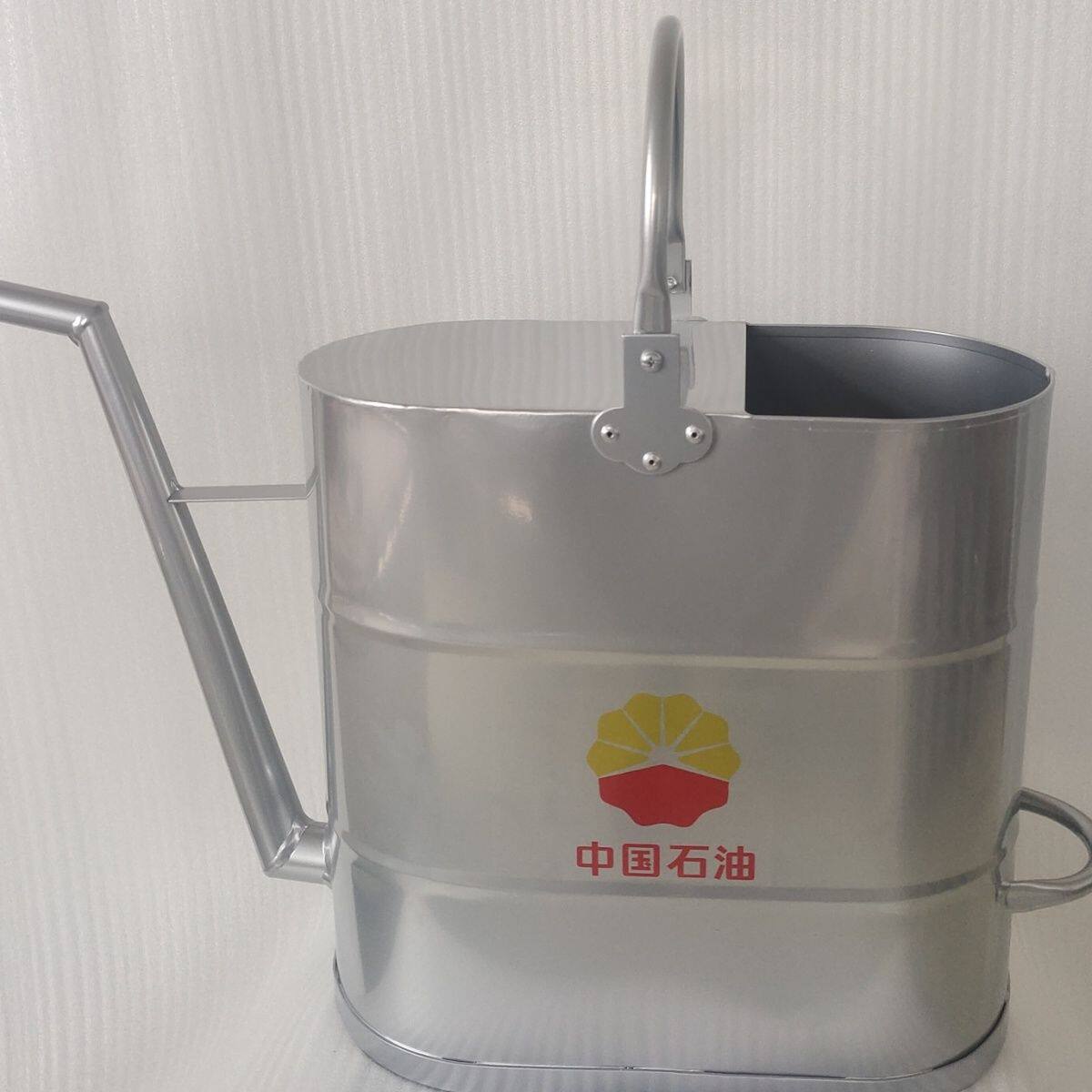 铝制长嘴防爆加油桶铝桶5 10 15 20升25升加油壶加油站柴油壶长嘴