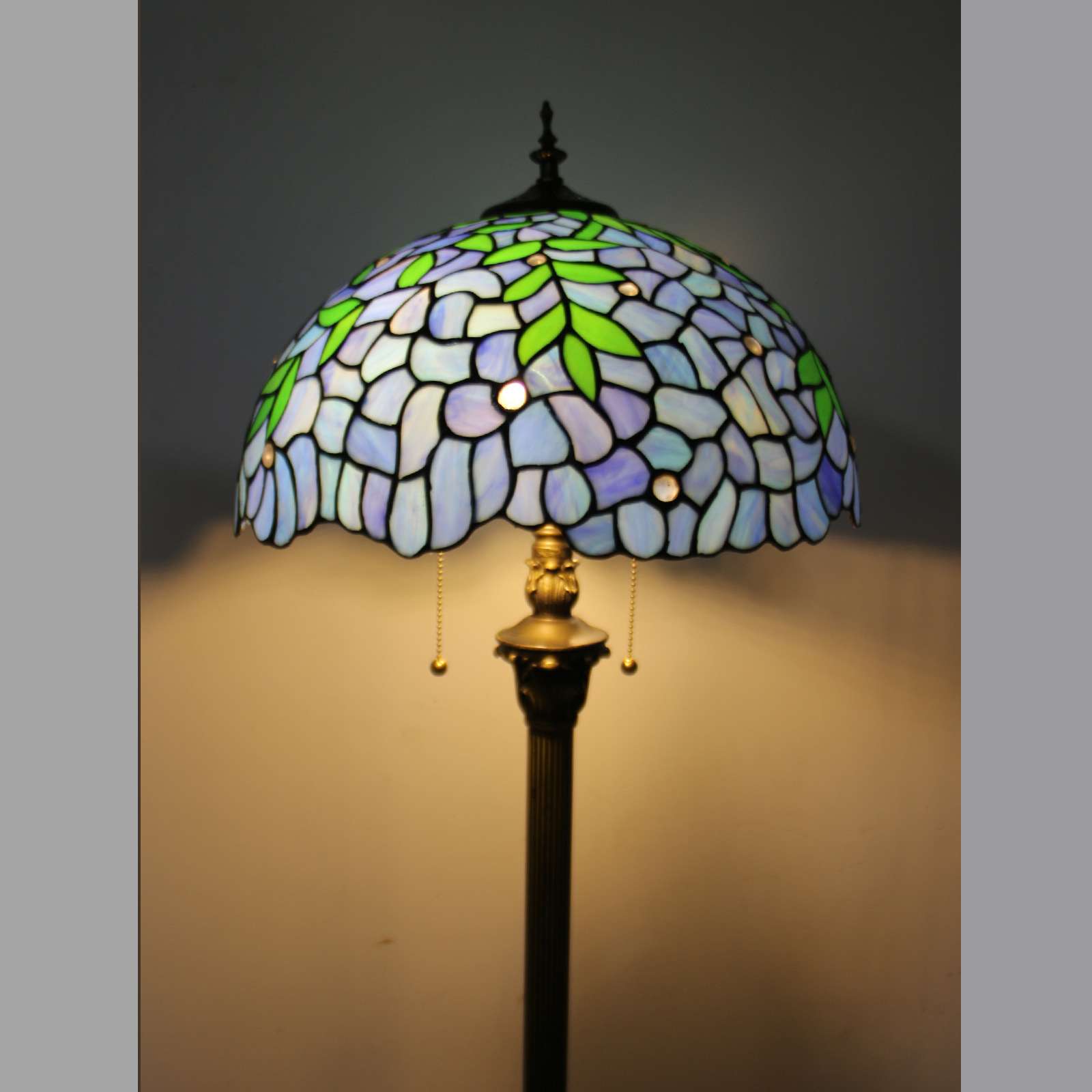 直销汇璟蒂凡尼欧式落地灯客厅餐厅台灯欧式简约酒店名宿装饰地灯