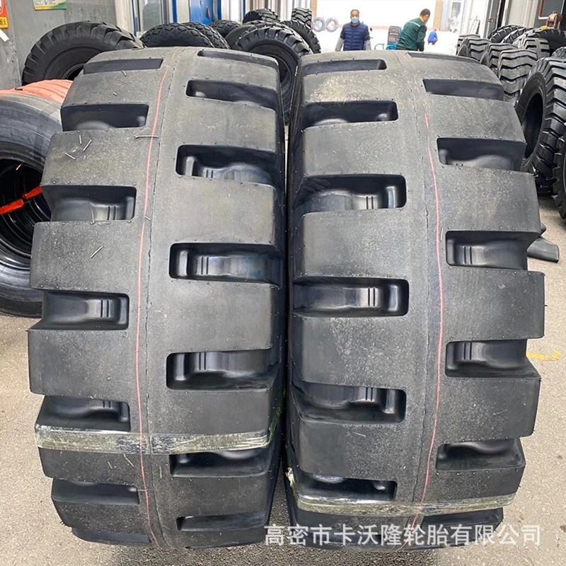 卡沃隆23.5-25L半实心胎耐磨