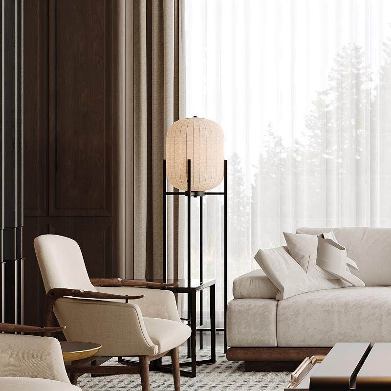 中山工厂极简中山工厂直销2025设计师新款客厅落地灯沙发旁高级感