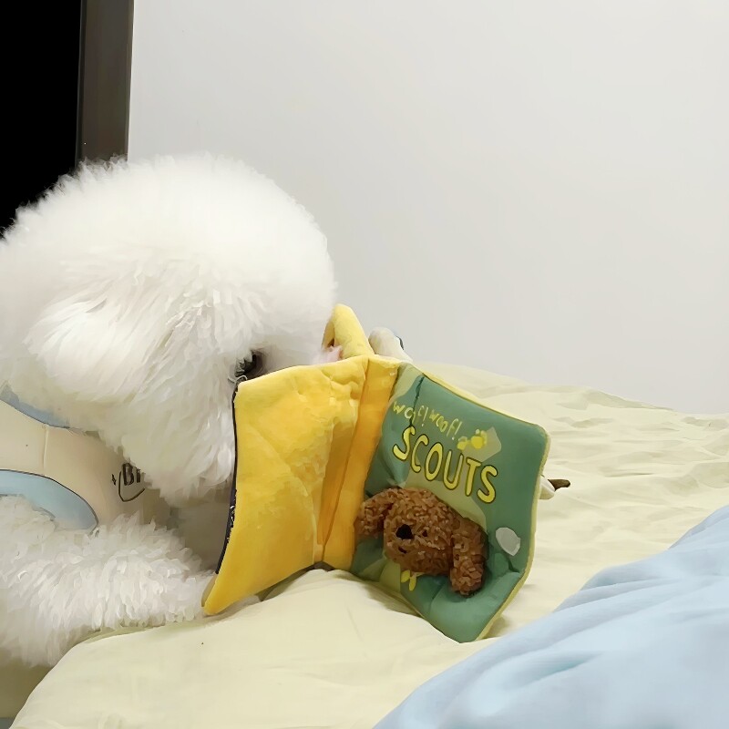 狗猫嗅闻藏食发声耐咬玩具图片