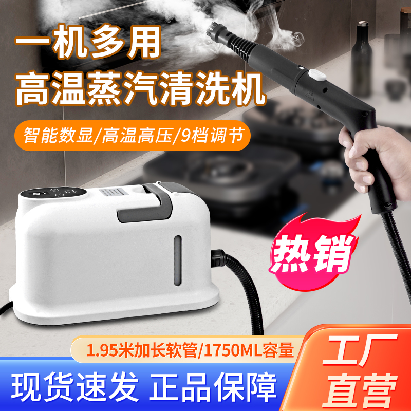 2025新款高温高压蒸汽清洁机家用多功能手持式全自动一体机清洗机