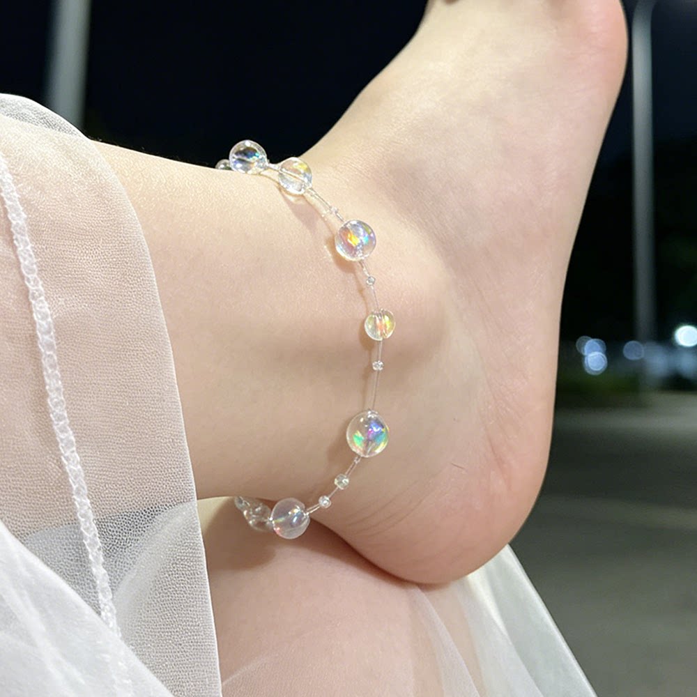 海边度假仙气氛围感拍照脚链女