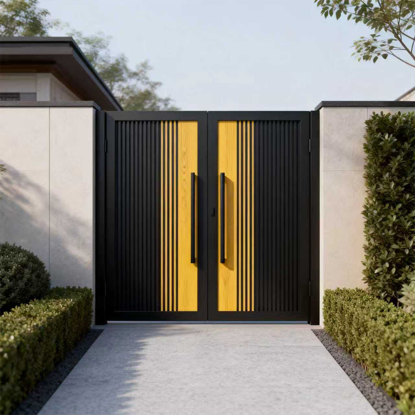 户外铝合金庭院大门花园门别墅庭院门铝艺院子门民宿庭院门可定制,全屋定制,庭院门,淘宝优惠券,粉丝福利购,淘宝优惠卷