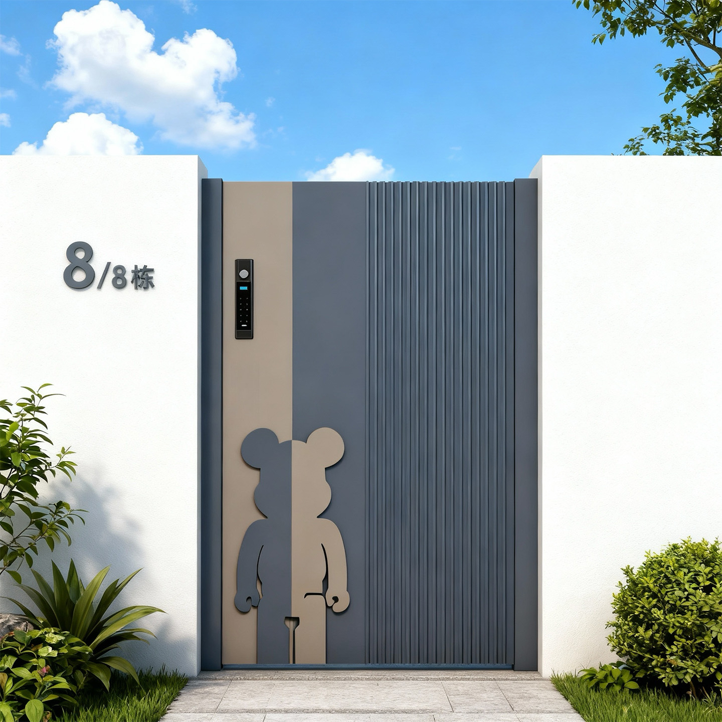 铝合金庭院门别墅庭院门