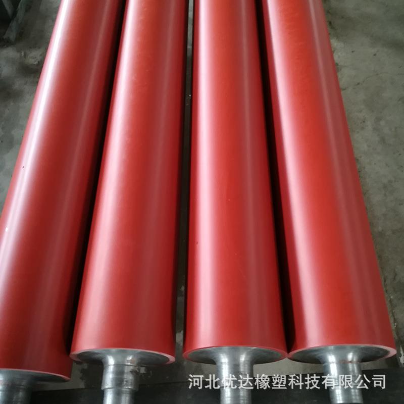 聚氨酯胶辊橡胶胶辊输送机械托辊印刷包胶辊物流输送流水线滚筒