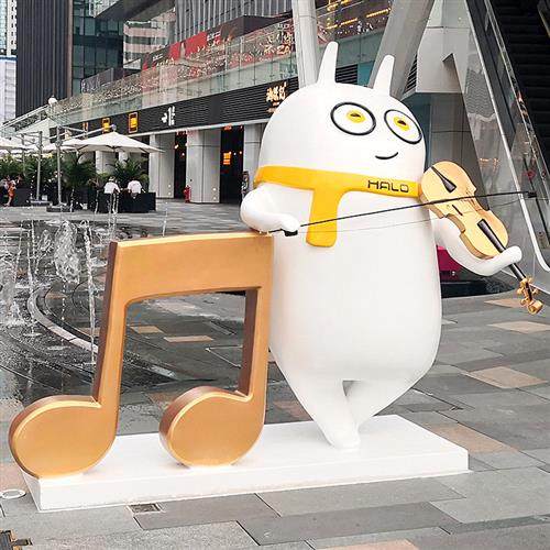 玻璃钢卡通雕塑定制大型兔子人物云朵鹿仿真大象抽象几何动物公仔,商业/办公家具,雕塑,淘宝优惠券,粉丝福利购,淘宝优惠卷